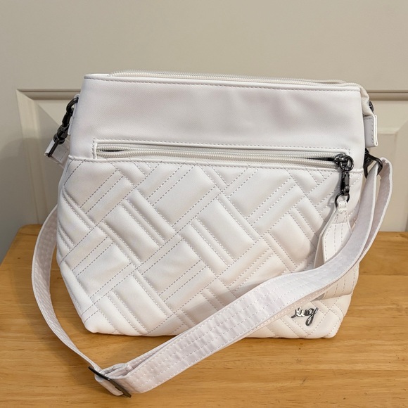 Lug Quilted Ivory Crossbody Bag White luxe - Picture 5 of 5